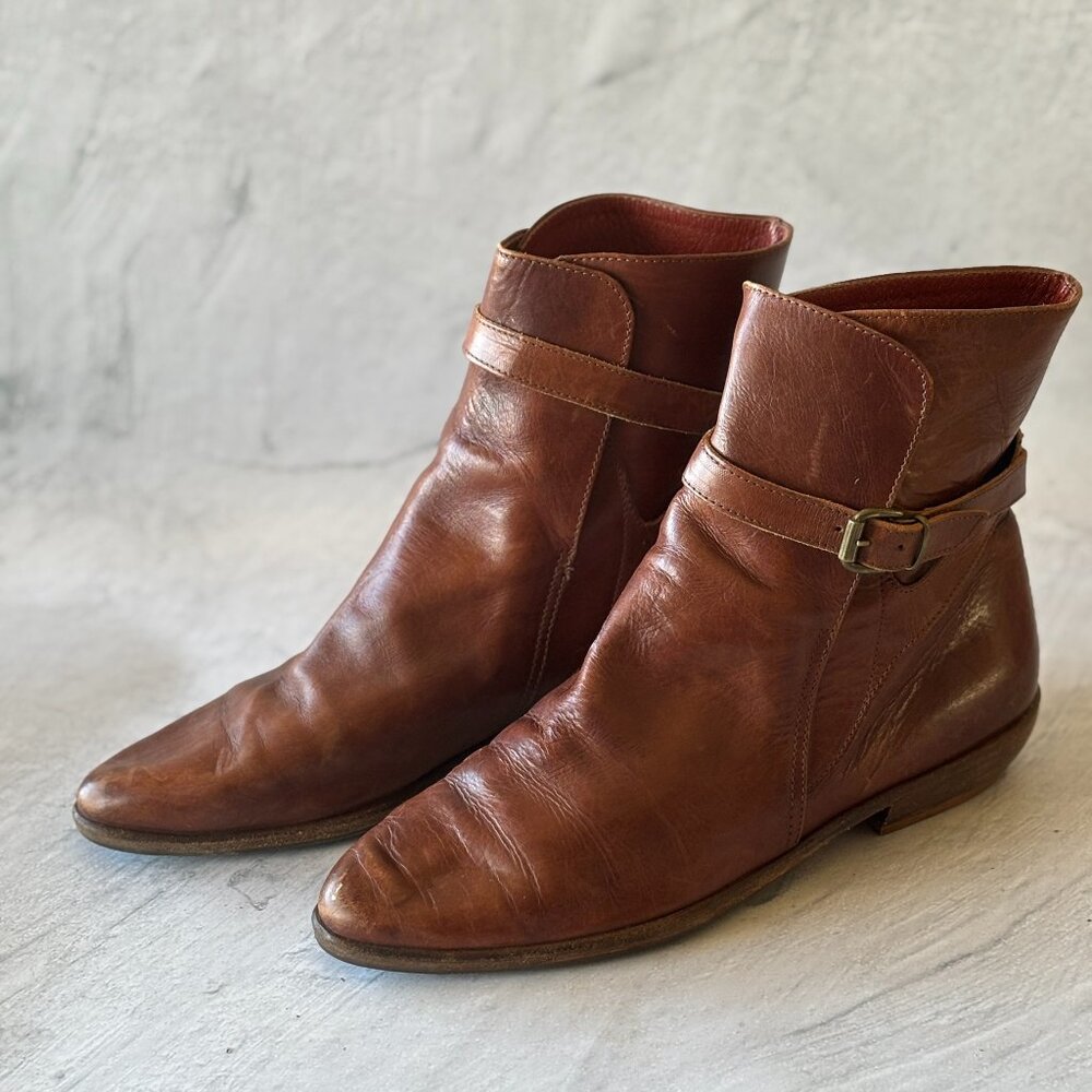 Vintage Leather Boots size 6